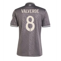 Camiseta Real Madrid Federico Valverde #8 Tercera Equipación 2024-25 manga corta